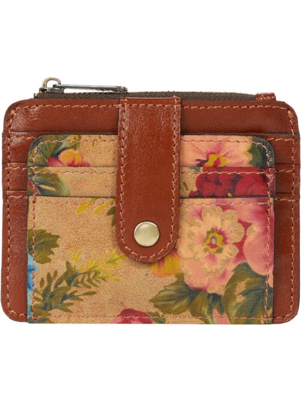 Vintage Victorian Garden ID Case | Stylish Travel Accessory | One Size Fits All